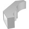 Ekena Millwork 5 1/2-in. W x 20-in. D x 28-in. H Balboa Architectural Grade PVC Knee Brace BRCP055X20X28BOA - alternate 6